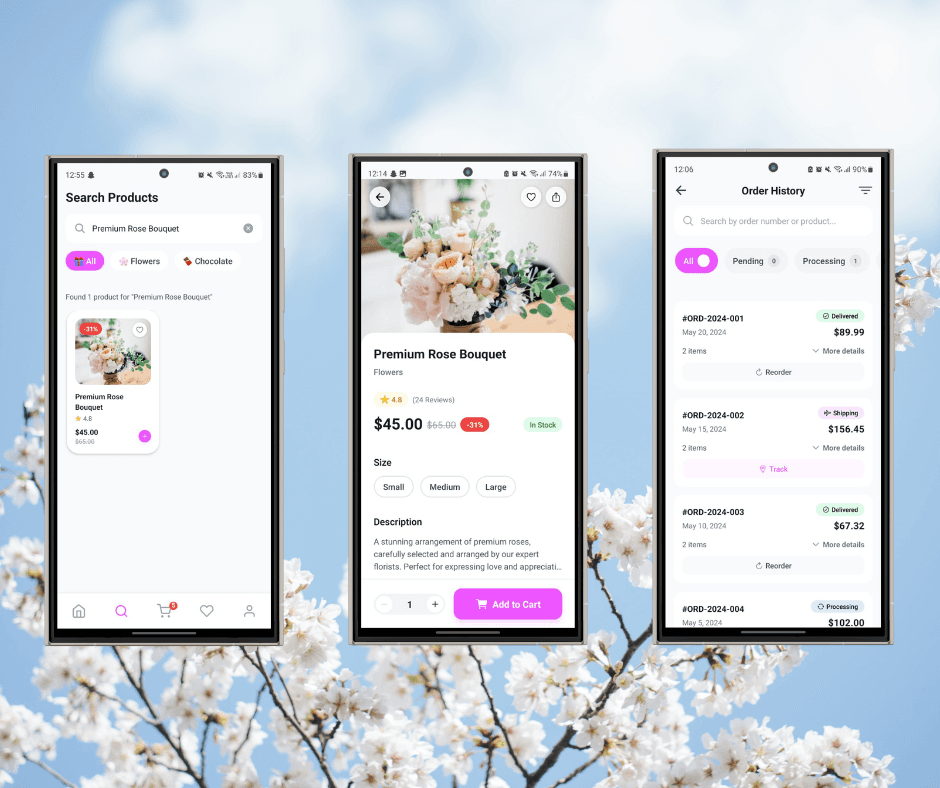 E-Commerce Mobile App
